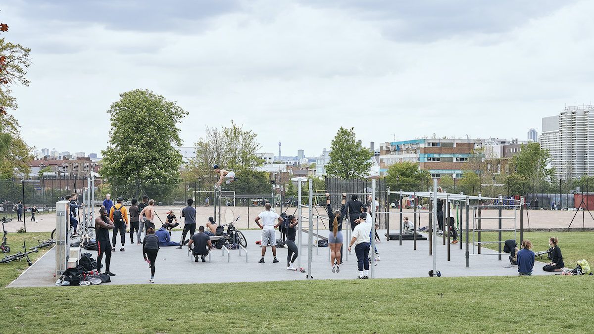 Ruskin Park gym
